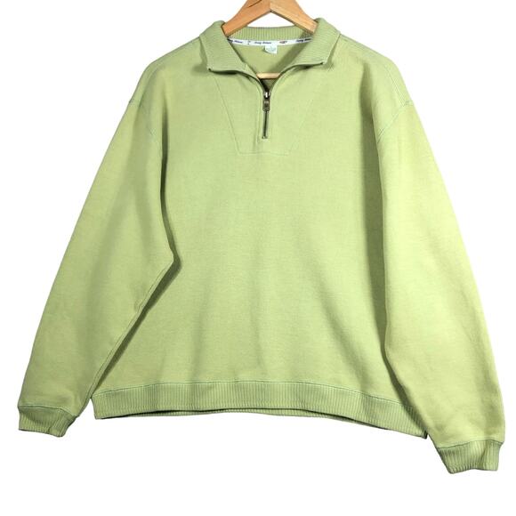 Tommy Bahama Other - Tommy Bahama Sweater Mens Small Relax Casual Quarter Zip Pullover Embroidered